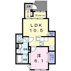 カルム小日向の物件間取画像